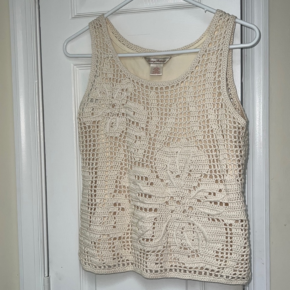 Tommy Bahama Crochet Top